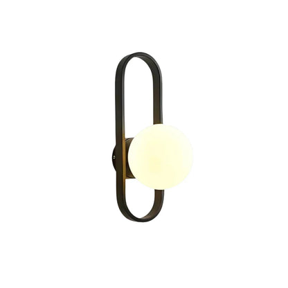 Luxe Glas Wandleuchte Innen | Elegante Wandbeleuchtung | Warmes Licht | Glas & Metall