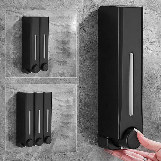 ZAOQI 500ML Soap Dispenser Wall Mounted Shower Soap Dispenser Shower Gel Detergent Dispenser for Bathroom Accessories Dropship