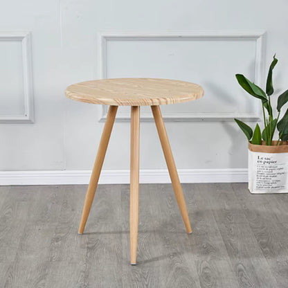 Dining Room Chairs Nordic Style Dining Table with Chairs Set Furniture Cotton Linen Solid Wood Hotel Kitchen Restaurant Stool